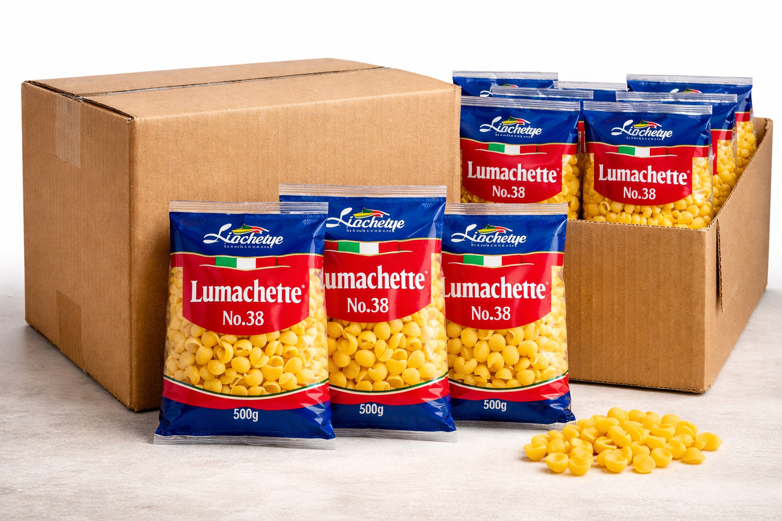 Bella - Lumachine No.38 Pasta 500g (Carton of 20)