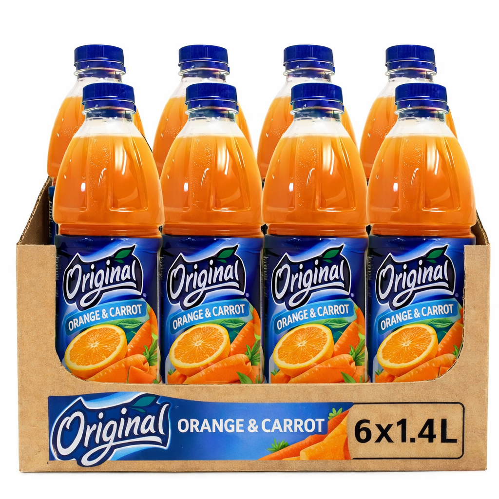 Original Drink Orange & Carrot 1.4L (Pack of 6)