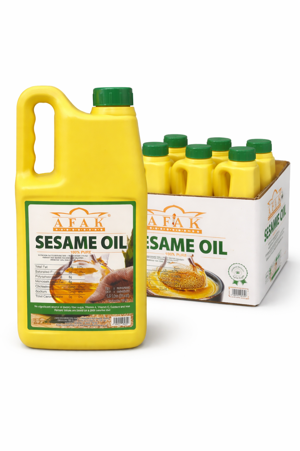 Afak Sesame Oil 6x1.8L