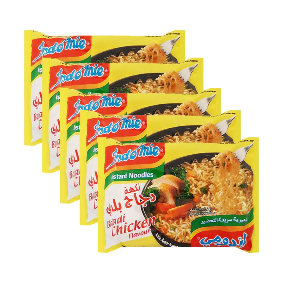 Indomie Instant Noodles Chicken Flavour (40 Packs – 5×8)