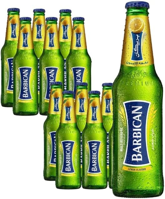 Barbican Non-Alcoholic Lemon Malt Drink 330ml (Pack of 24 - 6x4)