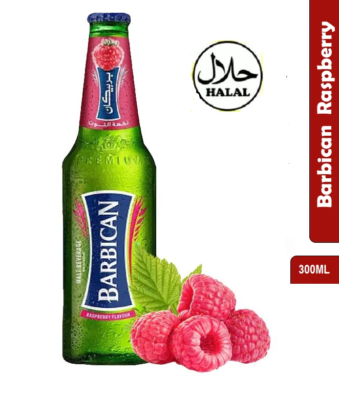 Barbican Non-Alcoholic Raspberry Drink 330ml (Pack of 24 - 6x4) - Image 2