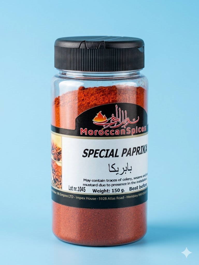 Moroccan Spices Special Paprika 150g - Pack of 20pcs
