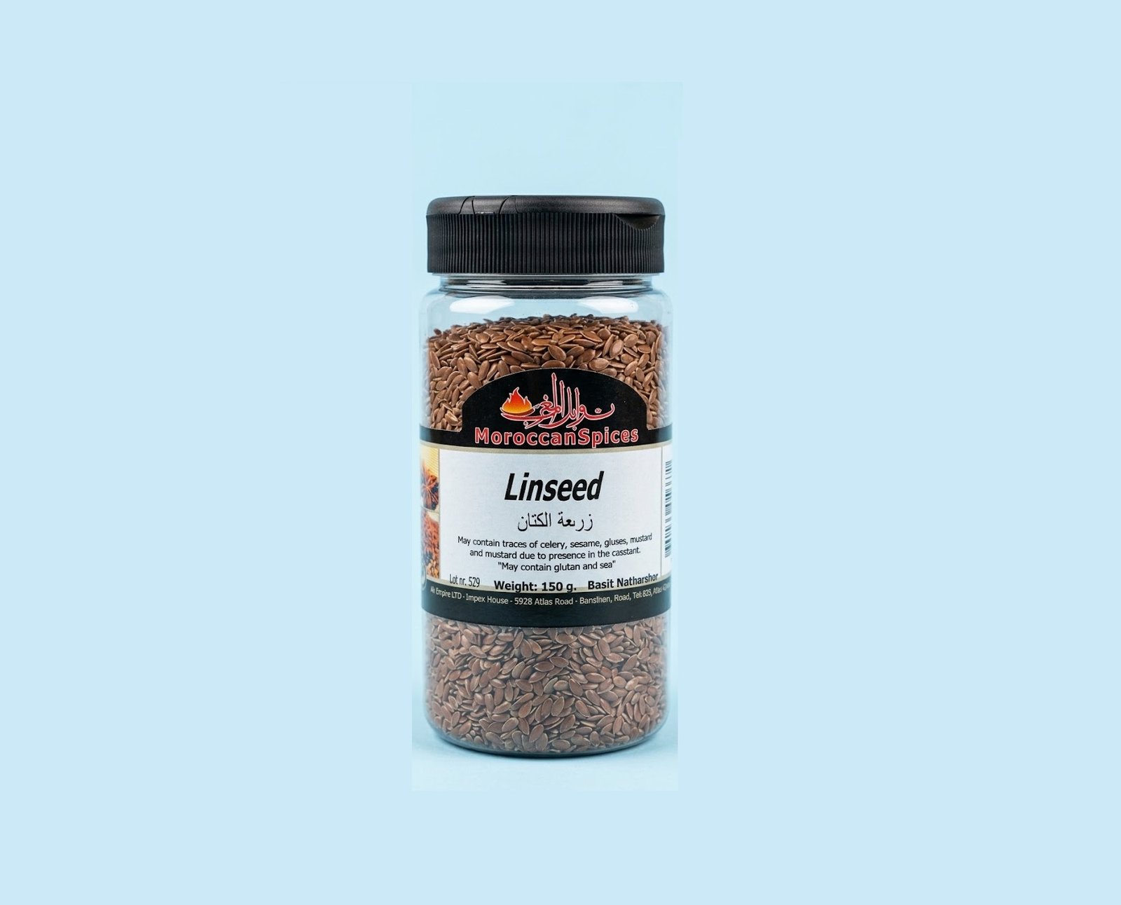 Moroccan Spices Linseed 150g - Pack of 20pcs