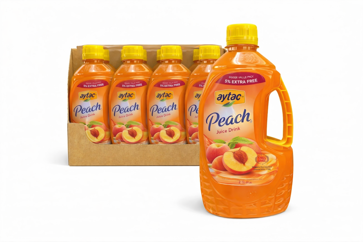 Aytac Peach Drink 2 Litre (Pack of 6)