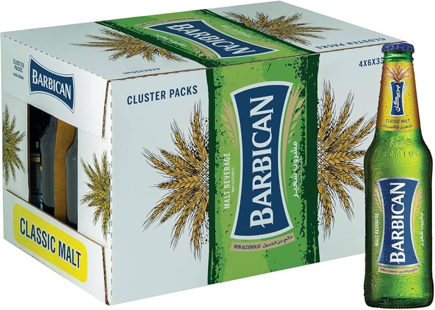 Barbican Non-Alcoholic Malt Drink 330ml (Pack of 24 - 6x4) - Image 2